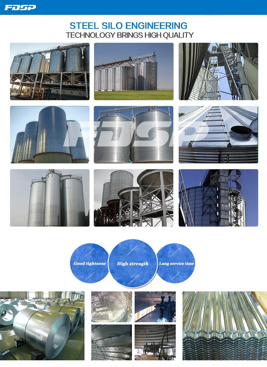 Stainless Steel Milk Storage Silo for Sale Feed Silo for Sales