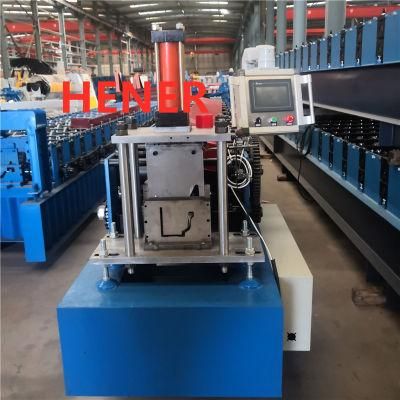 Color Steel Rain Gutter Roll Forming Making Machine
