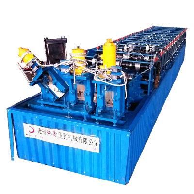 Metal Furring Keel Channel House Structure Roll Forming Machine with Punching Hole