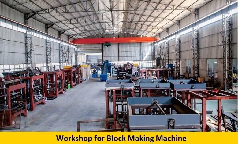 Medium Size Efficient Automatic Block Brick Making Machine