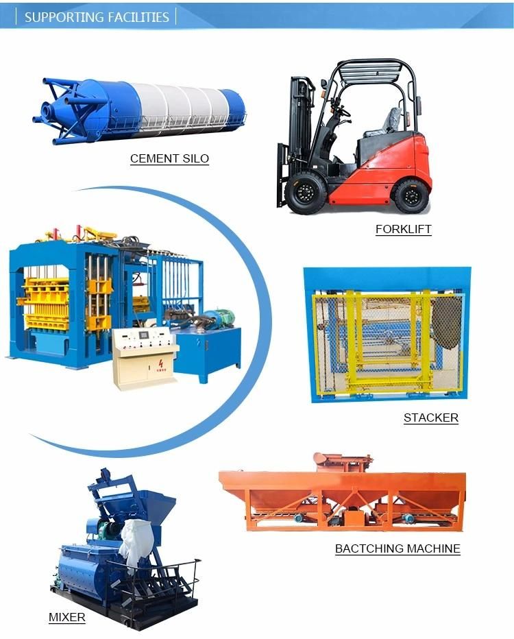 Qt6-15 Paver Stone Making Machine Auto Block Machine