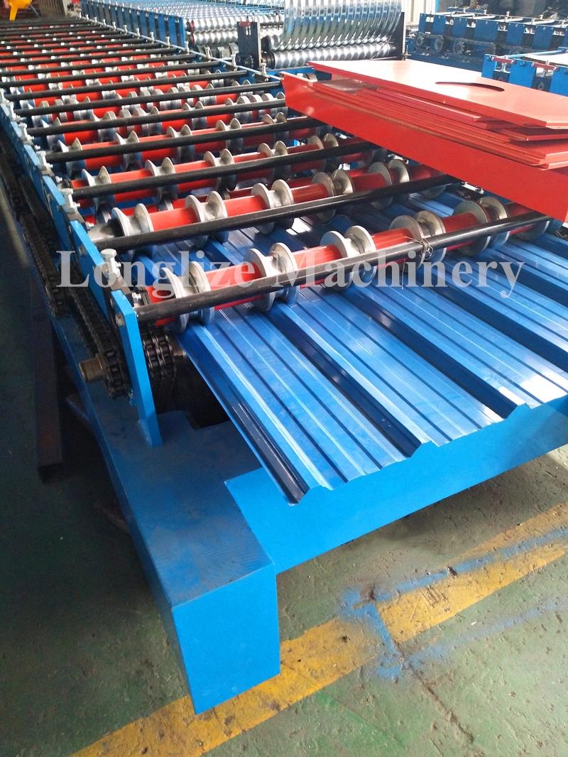 Single Layer Roof Tile Roll Forming Machine