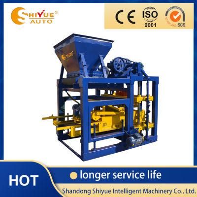 Concrete Block Making Machine Paving Block Making Machine with Top Brand Motors