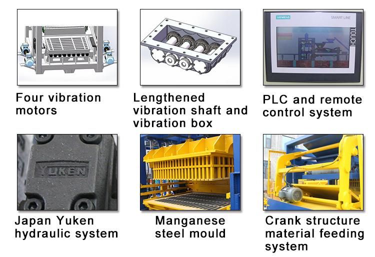 Qt6-15 Block Making Machine for Sale Cement Lego Bricks Hydraulic Fly Ash Brick Block Making Machine Price in Mexico