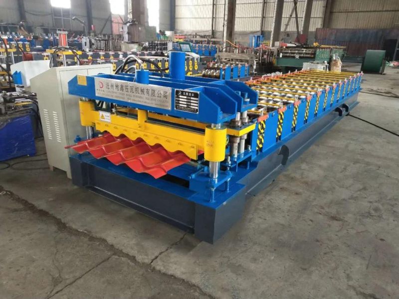 Glazed Aluminum Sheet Metal Roofing Making Machines