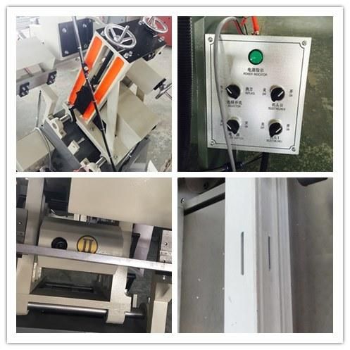 China UPVC/PVC Window Profile Automatic Water Slot Milling Machine