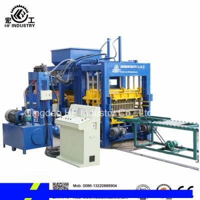 Concrete Brick Block Paver Vibro Machine Qt8-15 Automatic Hydraulic Cement Concrete Hollow Block Making Machine