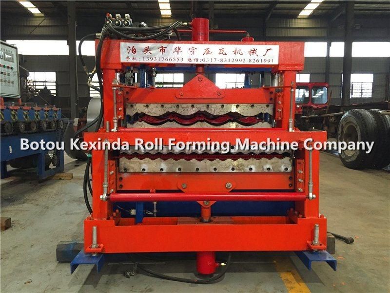 Kexinda Double Layer Roofing Metal Sheet Roll Forming Machine