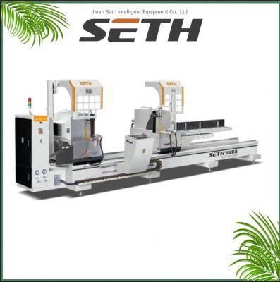 Double-Head Saw 45&deg; 90&deg; CNC Cutting Machine for Aluminum Material