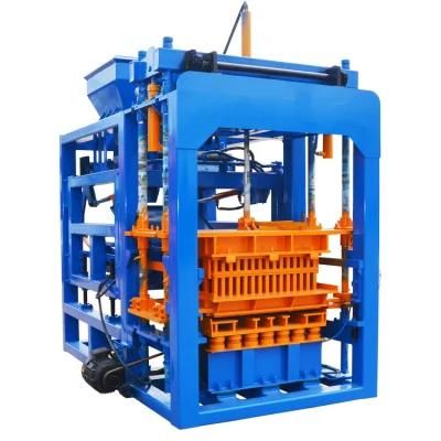 Qt4-15 Hydraulic Concrete Fly Ash Brick Block Making Machine in Sri Lanka