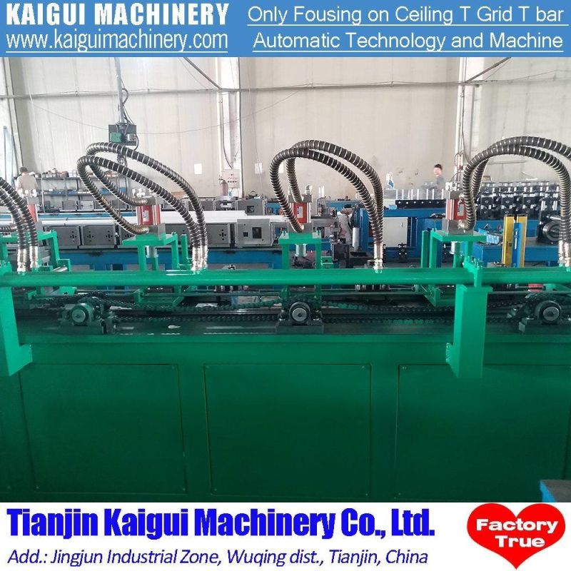 Factory Fully Automatic T Grid T Bar Forming Machine Main Tee