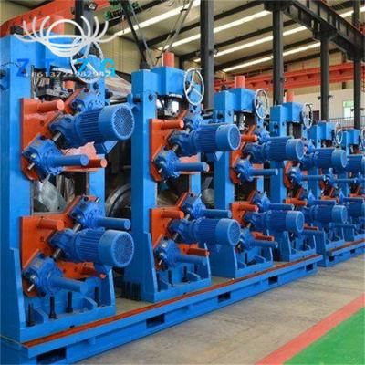 Full Automatic OCTG Welded Pipe Machine ERW Tube Mill Steel Pipe Production Line