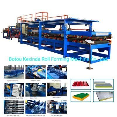 Automatic EPS Sandwich Panel Production Machine Line