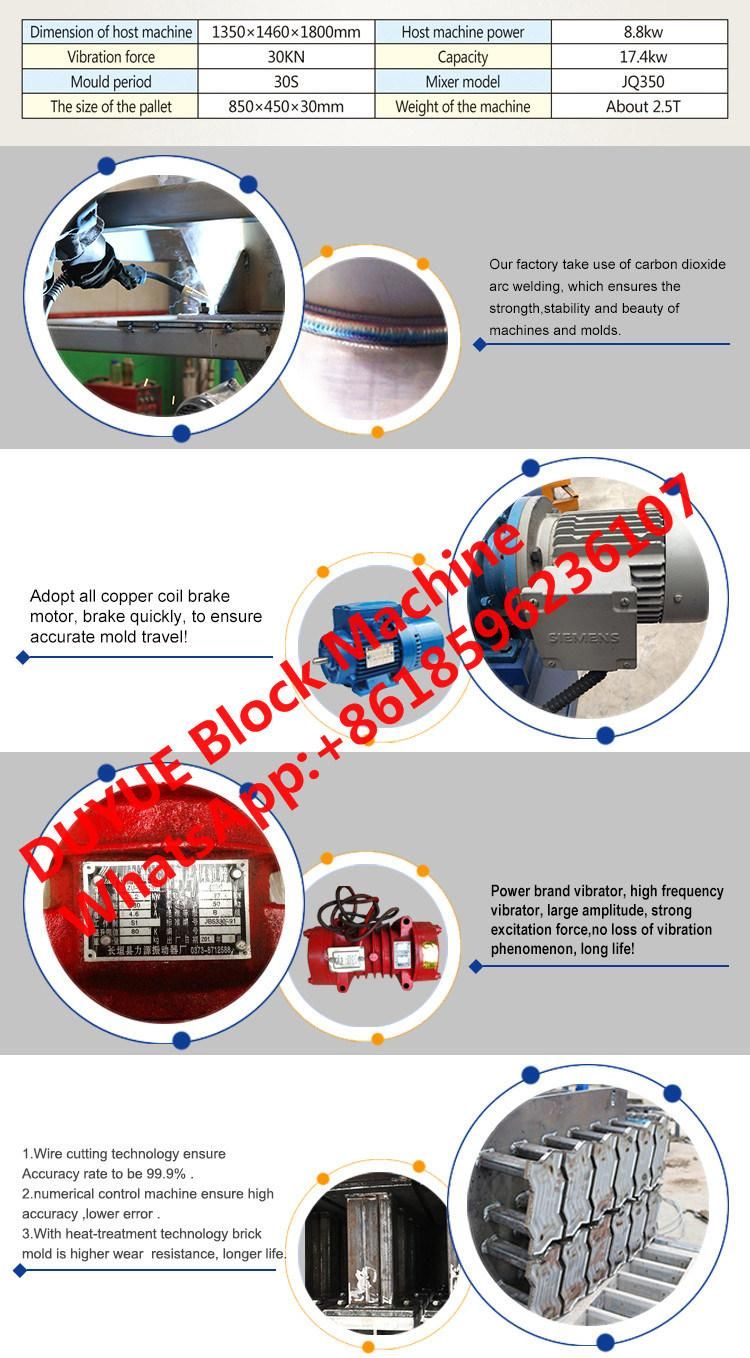 Qt40-1 Fly Ash Brick Making Machine in Africa