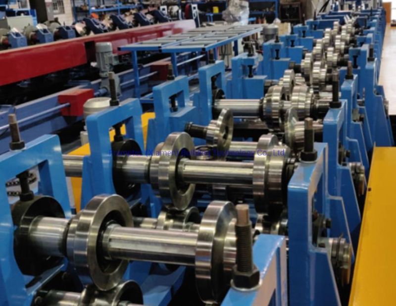 Full Automatic Cu Stud and Track Roll Forming Machine for Solar Panel Making