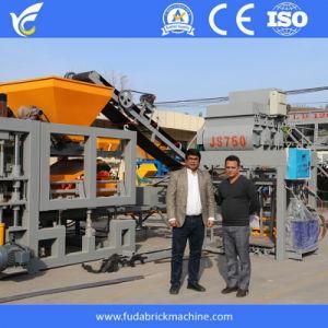 Fuda Qt10-15 Hydraulic Concrete Solid Brick Machine/Color Paver Brick Machine