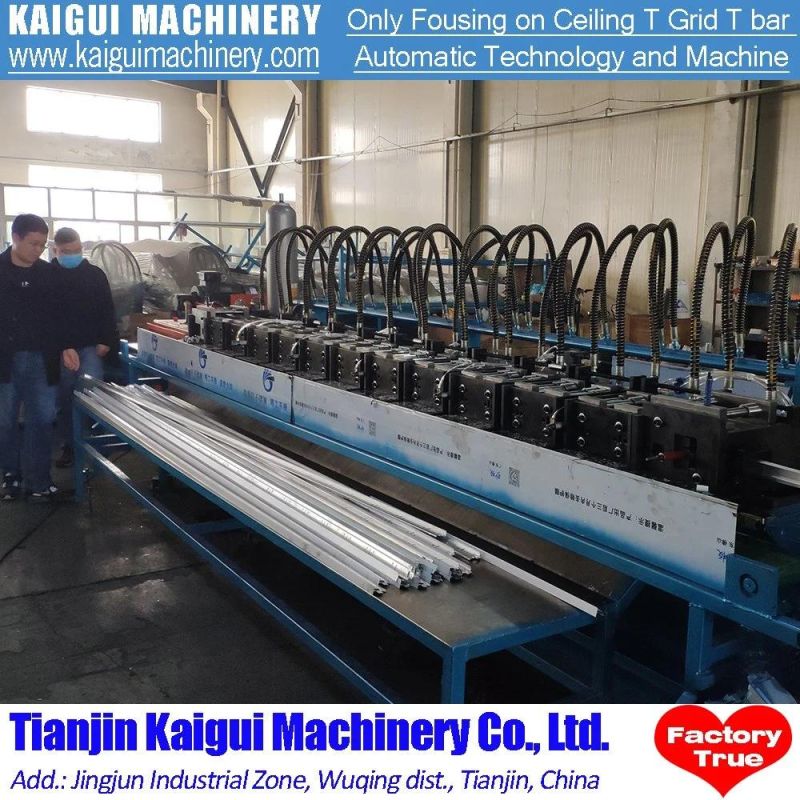 Ceiling T Grid Roll Forming Machine for Suspension False Ceiling