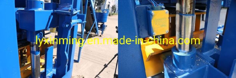 China Qt4-24 Concrete Hollow Paver Brick Making Machine Block Machine with Factory Price