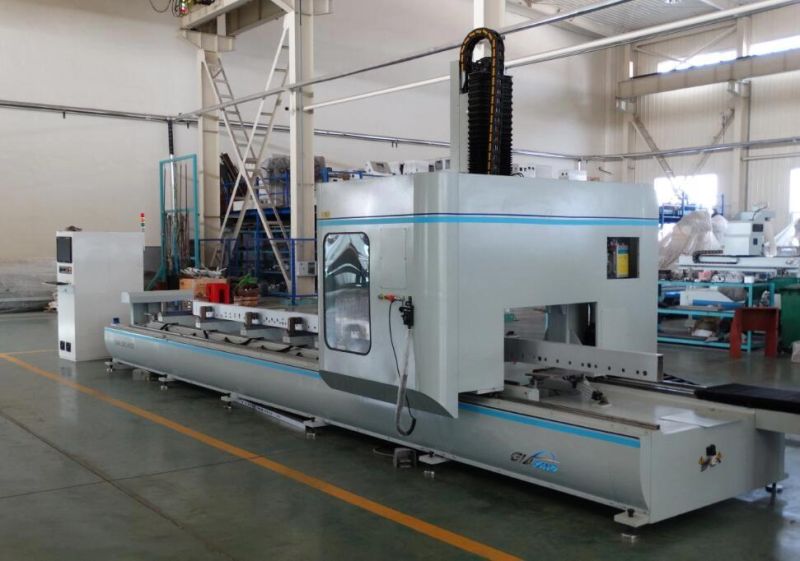 High Precision Aluminum 4 Axis CNC Drilling Milling Atc Machining Center Window and Door Making Machine with Rotate Spindle