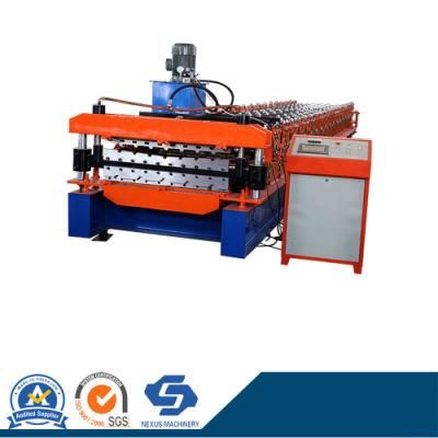 Double Layer Roll Forming Machine Metal Roofing Corrugated Steel Sheet Wall Panel Tile Making Machine