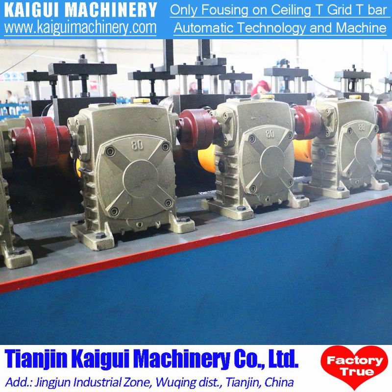 Factory Lifetime Service Automatic Tee Grid Roll Forming Machine