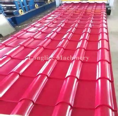 Galvanized Roof Panel Glazedtile Roll Making Machine