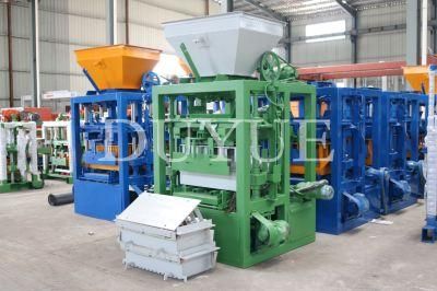 Qt4-24 Grass Paver Brick Machine, Hydraulic Brick Making Machine, Hollow Paver Machine, Concrete Block Making Machine