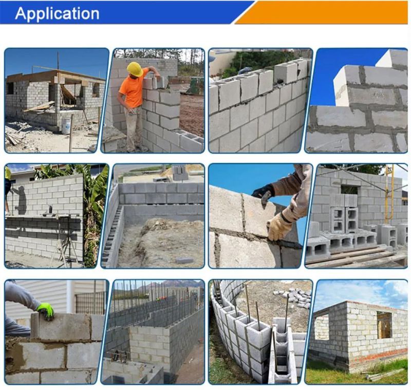Hydraulic Press Concrete Cement Brick Block Making Machine