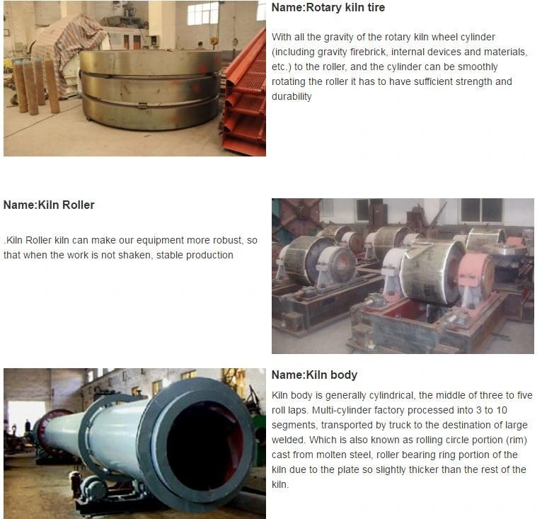 25 Years Factory Direct Supply Cement Plant Rotary Kiln Price