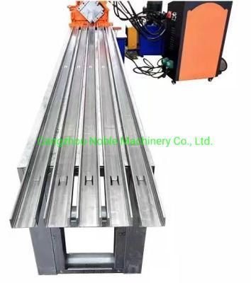 Low Price Light Keel C Stud Truck Steel Channel Furring Good Selling Rain Gutter Roll Forming Making Machine with CNC Control
