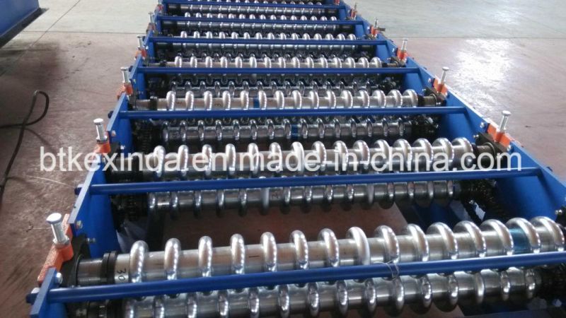 Kexinda 780 Galvanized Roof Tile Corrugated Forming Machines Lifetime Guaranteed