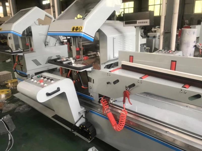 Factory Supply Double Head Precision Cutting Saw for Aluminum Profile Ljz2s-500*4200 Digital Type Aluminum and PVC UPVC Cutting Saw Aluminum Window Door Machine