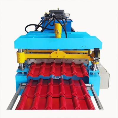 High Quality Double Layer Roll Forming Machine Glazed Metal Tile Roll Forming Machine with Cheap Price