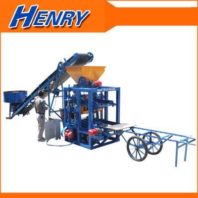 Qt4-24 Brick Making Machine Hollow Paver Machine Concrete Cement Block Machine Block Making Machine