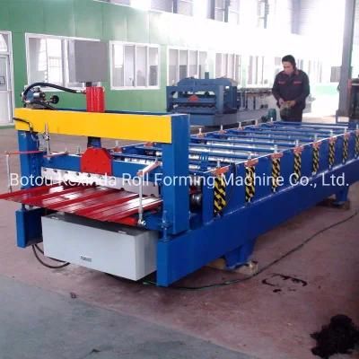Kexinda 900 Trapezoid Galvanized Roof Panel Roll Forming Machines