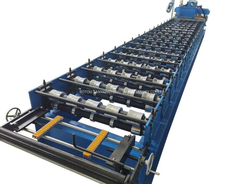 Servo Motor 686 Trapezoidal Sheet Roll Forming Machine