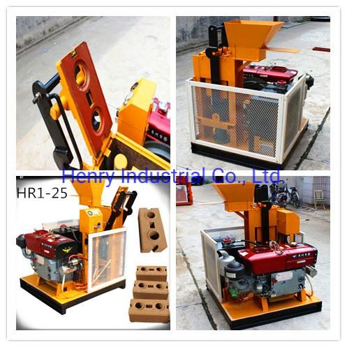 Eco Maquinas Hydraulic Interlocking Soil Brick Machine Price in Brazil