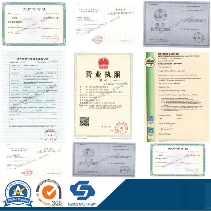 China Machinery Galvanized Metal Glazed Tile Sheet Metal Roof Roll Forming Machine Price