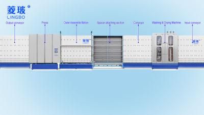 Glass Machine Line Factory Glass Machine Double Glazed