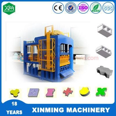Small Investment Automatic Qt10-15 Concrete Cement Hollow Block/Paver Brick Making Machine with High Capacity