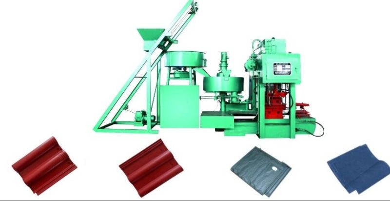 Cement Tile Press Machine for Roof Tile Machine Smy8-128