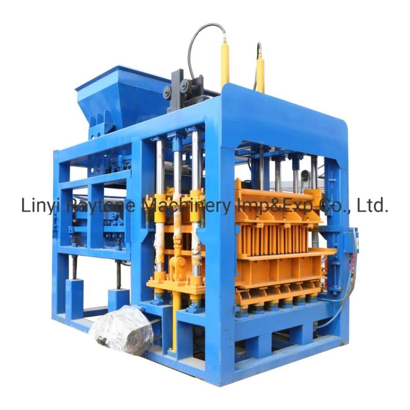 Qt6-15 Full Automatic Fly Ash Hollow Solid Brick Forming Machine