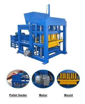 Qt4-18 Hydraulic Automatic Block Making Machine Line