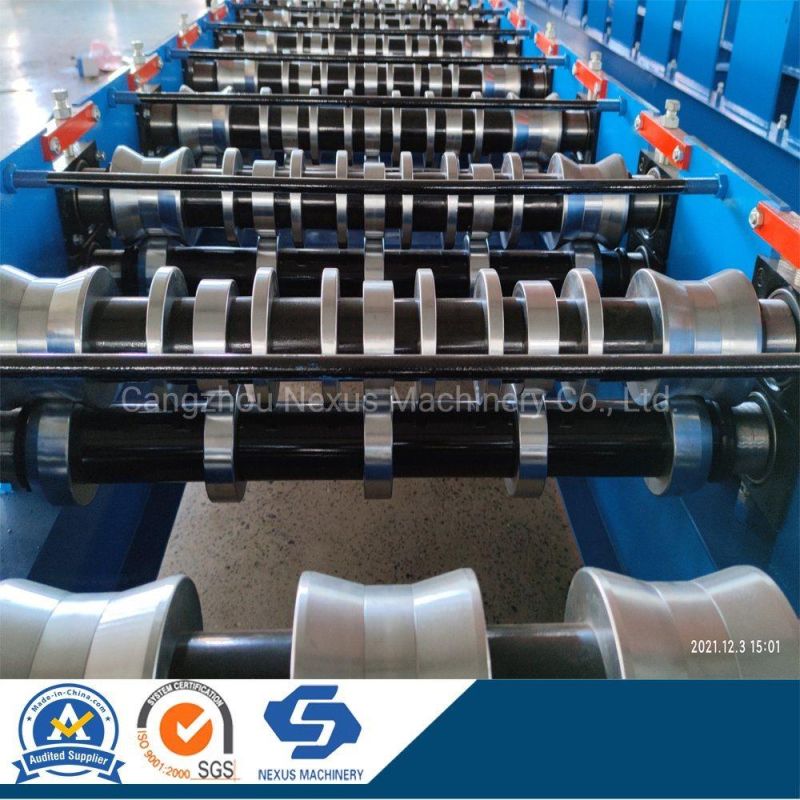 Color Steel Ibr Sheeting Roll Forming Machine Metal Trapezoidal Roof Sheet Making Machines