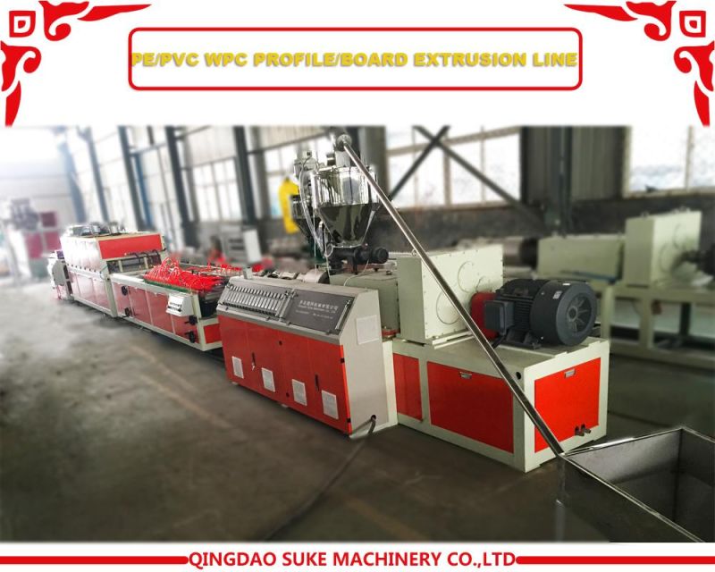 WPC Wood Plastic Profile Extrusion Machine Making Plant