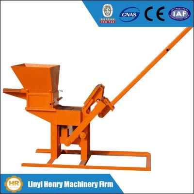 Hand Press Hr1-30 Soil Ecological Brick Making Machine