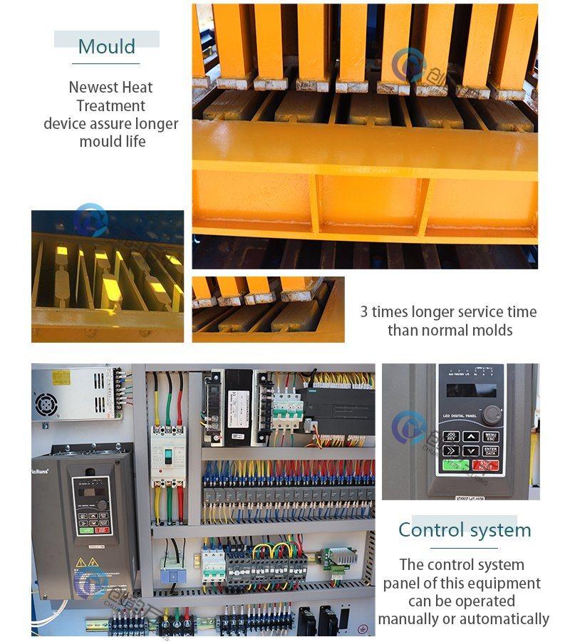 Qt4-15 6inch 9inch Concrete Hollow Block Making Machine in Nigeria