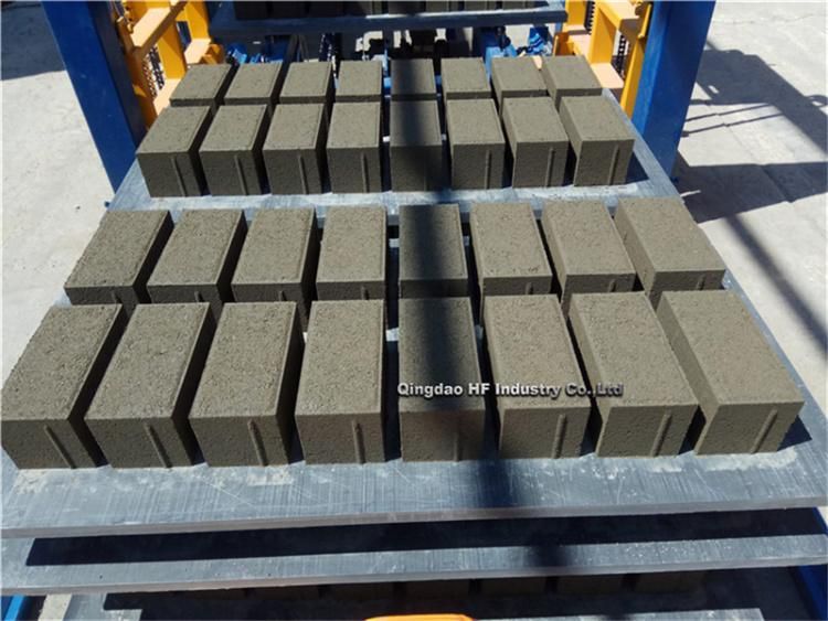 Qt4-25 Automatic Hollow Solid Brick Paver Block Good Quality Block Making Machine in Bolivia