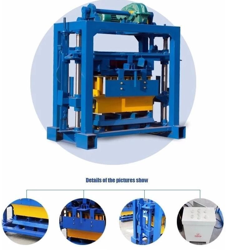 Qt40-2 Concrete Solid Block Machine Fly Ash Interlock Paver Brick Making Machine Price