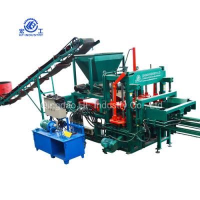 Qt4-20 Hydraulic Concrete Hollow and Paver Brick Machine Block Making Machine